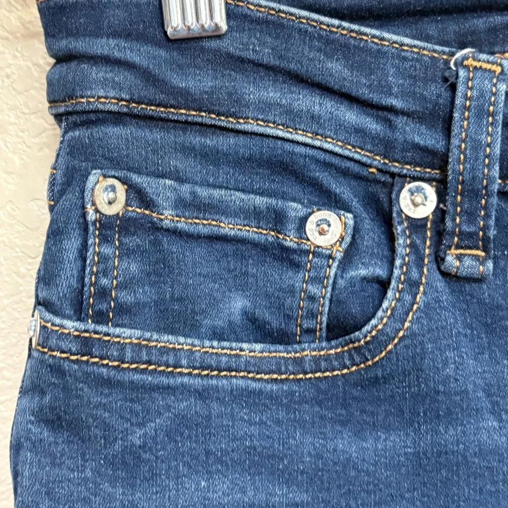 rag & bone Cate Dark Blue Skinny Jeans Size 26‎ Stretch Denim